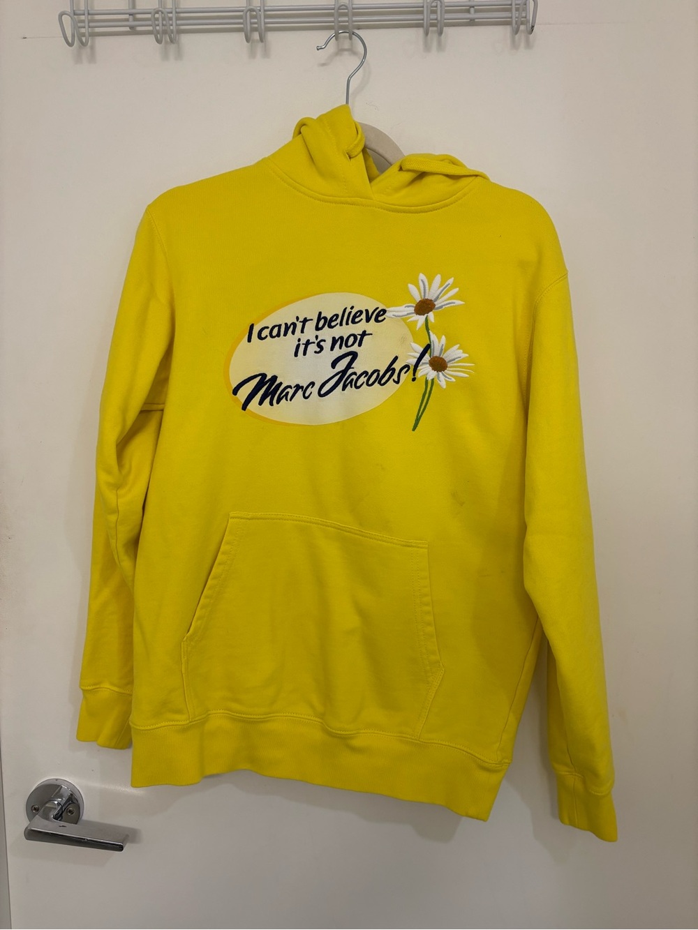 Marc Jacobs X Ava Nirui - I Can't Believe It's Not Marc Jacob Yellow Hoodie